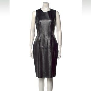 James Purcell Leather Dress